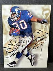 Charles Way Football Cards 1998 Skybox Premium Autographics Prices