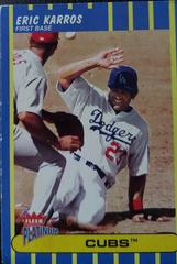 Eric Karros #186 Baseball Cards 2003 Fleer Platinum Prices
