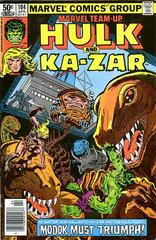 Marvel Team-Up [Newsstand] #104 (1981) Comic Books Marvel Team-Up Prices