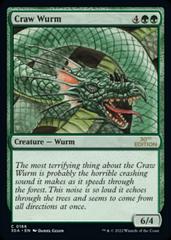 Craw Wurm #186 Magic 30th Anniversary Prices