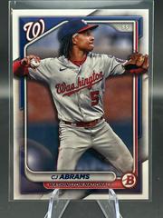 CJ Abrams #26 Baseball Cards 2024 Bowman Prices
