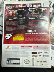 Back Cover  | Guitar Hero III Legends of Rock [Not For Resale] Wii