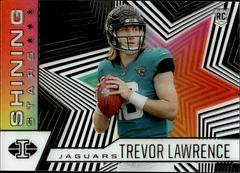 Trevor Lawrence #SS-11 Football Cards 2021 Panini Illusions Shining Stars Prices