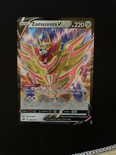 Zamazenta V #98 [V HOLO] photo