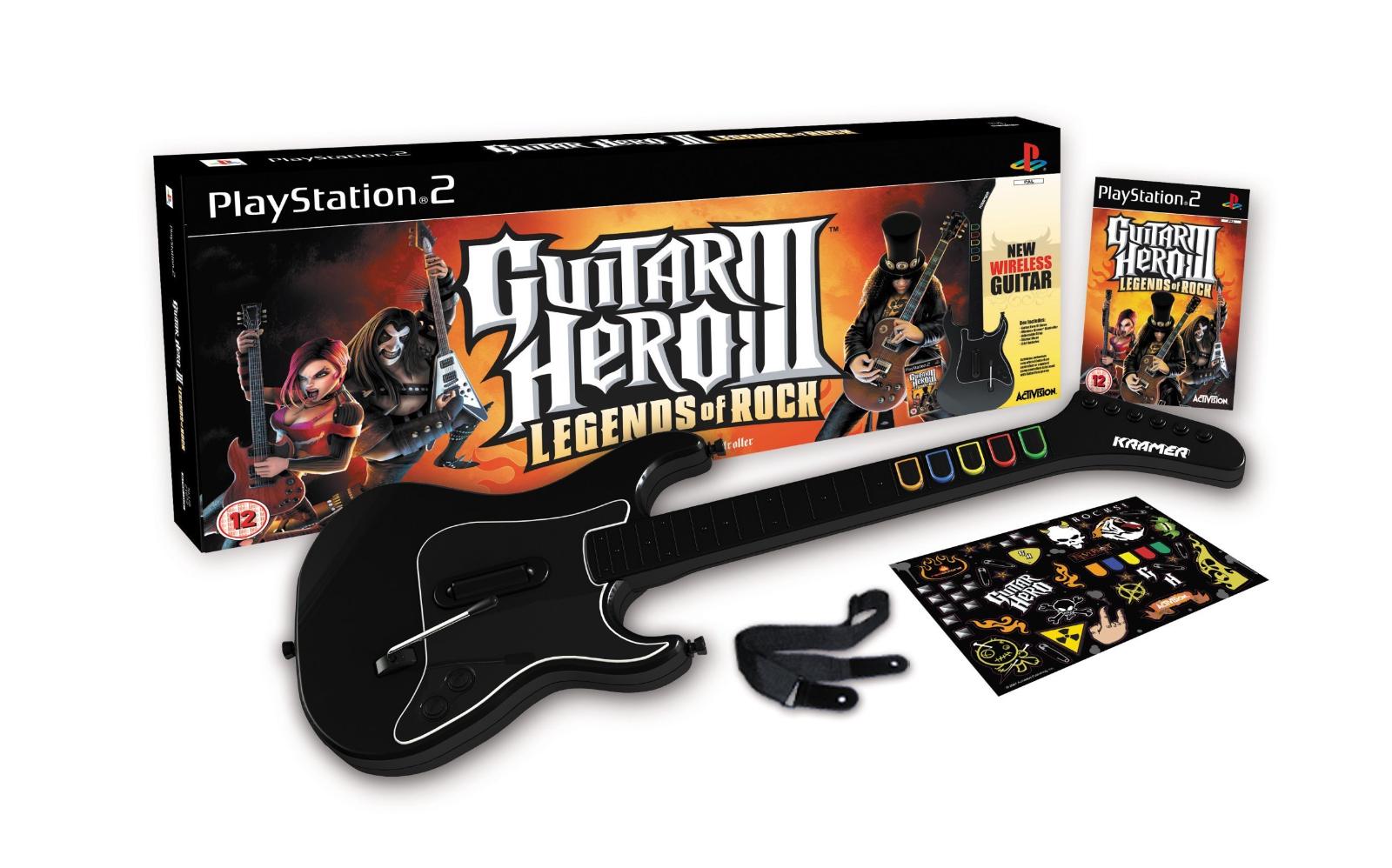 Guitar Hero III Legends Of Rock [Guitar Kit] PAL Playstation 2