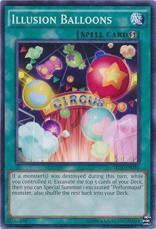 Illusion Balloons SECE-EN053 YuGiOh Secrets of Eternity