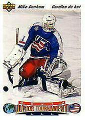 Mike Dunham Hockey Cards 1991 Upper Deck French Prices