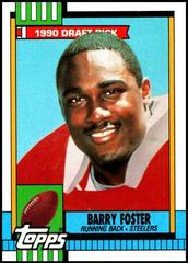 Barry Foster Football Cards 1990 Topps Prices