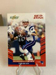 Tom Brady [Red Zone] #155 Football Cards 2007 Panini Score Prices