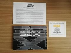 Manual | Sega 32X Unit PAL Mega Drive 32X