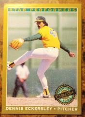 Dennis Eckersley #22 Baseball Cards 1993 O Pee Chee Premier Star Performers Prices