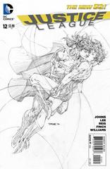 Justice League [Lee Sketch] #12 (2012) Comic Books Justice League Prices