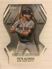 Pete Alonso #T-8 Baseball Cards 2021 Stadium Club Triumvirates Prices