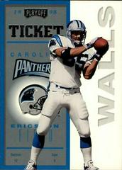 Wesley Walls Football Cards 1998 Playoff Contenders Ticket Prices