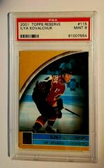 Ilya Kovalchuk #115 Hockey Cards 2001 Topps Reserve Prices
