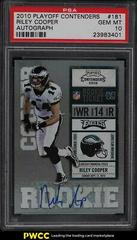 Riley Cooper [Autograph] #181 Football Cards 2010 Playoff Contenders Prices