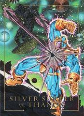 Silver Surfer vs. Thanos #2-D Marvel 1992 Masterpieces Battle Spectra Prices