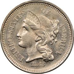 1868 Coins Three Cent Nickel Prices