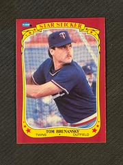 Tom Brunansky #15 Baseball Cards 1986 Fleer Star Stickers Prices