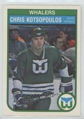 Chris Kotsopoulos Hockey Cards 1982 O-Pee-Chee Prices