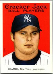 Jason Giambi [Base Card] #229 Baseball Cards 2004 Topps Cracker Jack Prices
