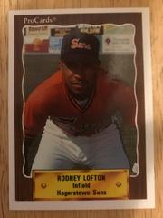 Rodney Lofton #1423 Baseball Cards 1990 Procards Prices