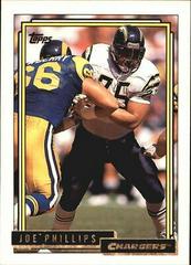 Joe Phillips #41 Football Cards 1992 Topps Gold Prices