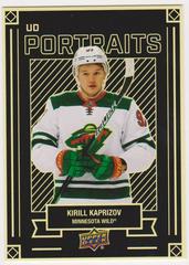 Kirill Kaprizov Hockey Cards 2022 Upper Deck UD Portraits Prices
