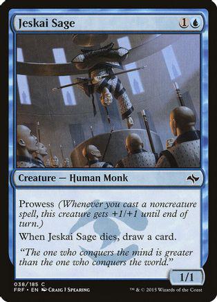 Jeskai Sage [Foil] Magic Fate Reforged