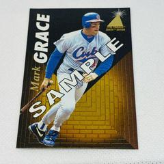 Mark Grace [Sample] #70 Baseball Cards 1995 Zenith Prices