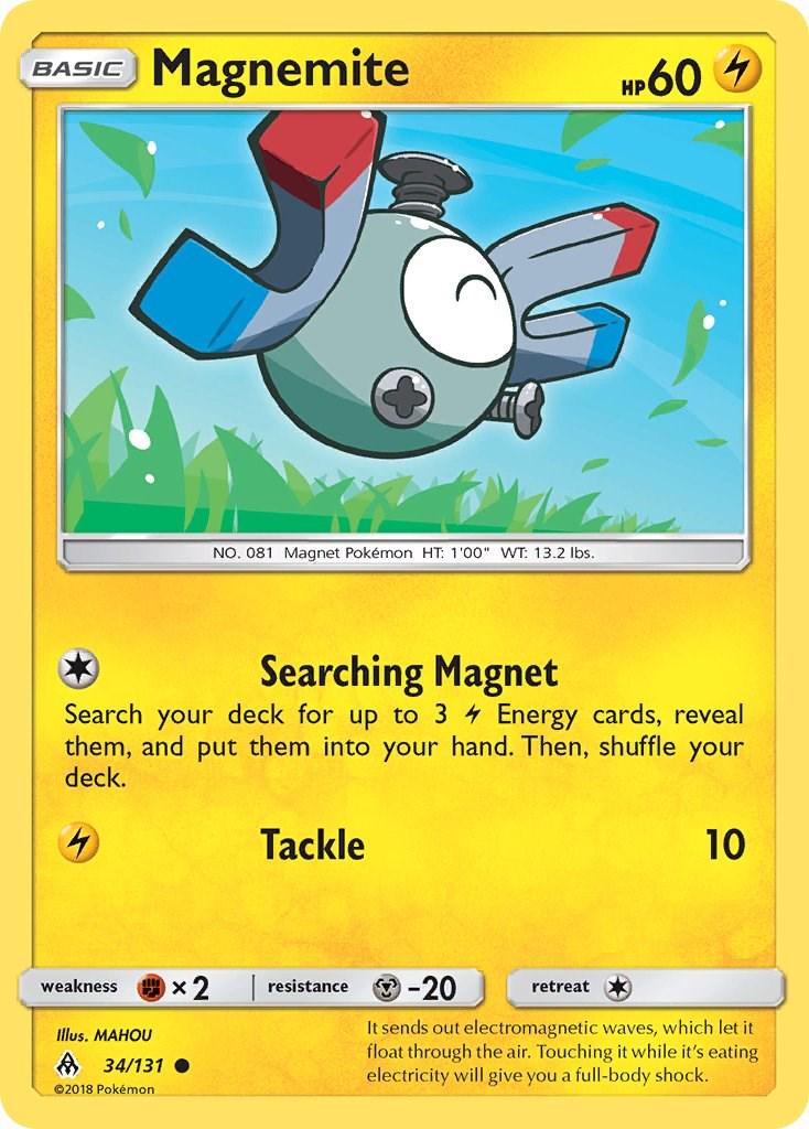 Magnemite #34 Pokemon Forbidden Light