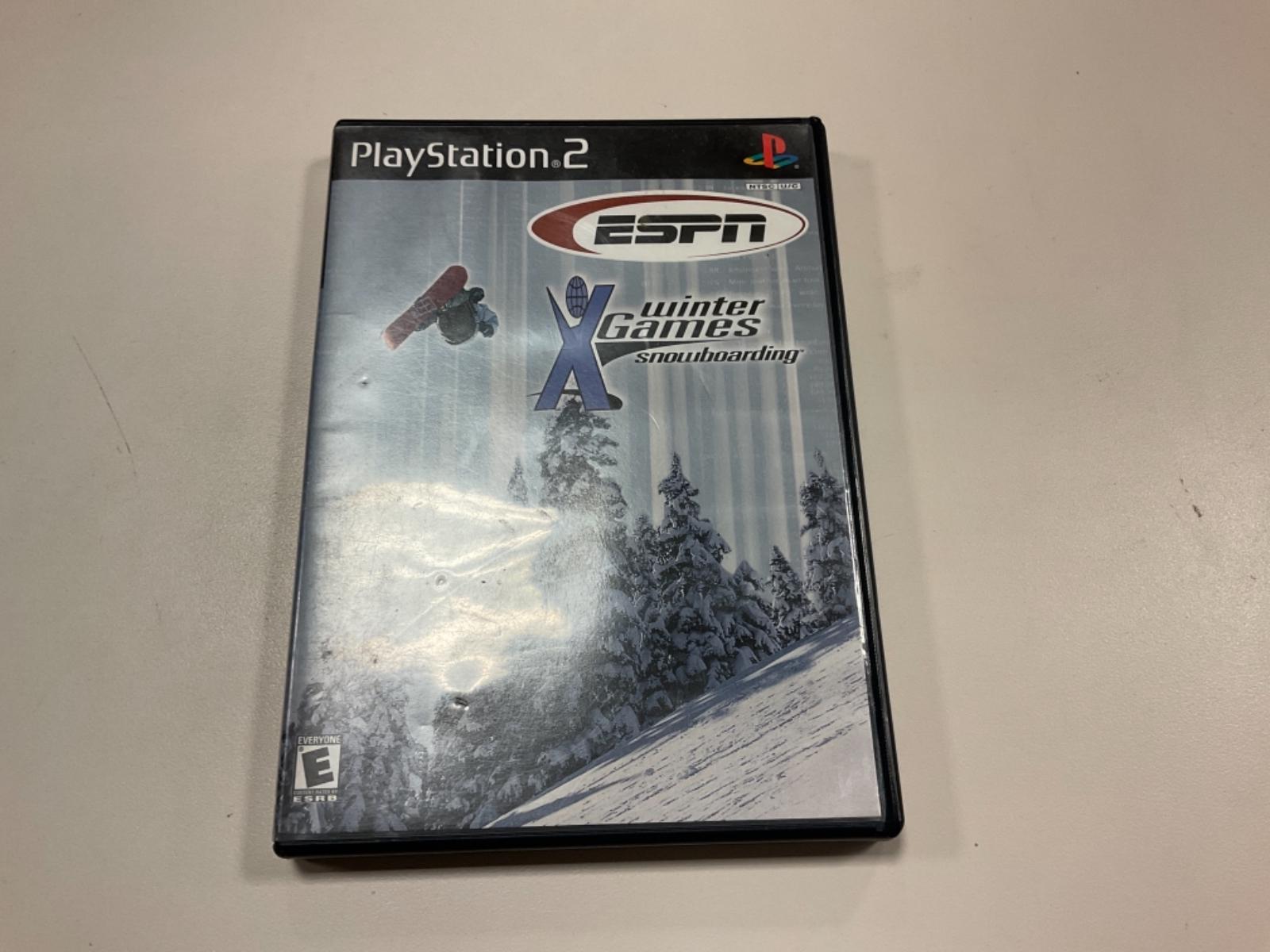 ESPN Winter XGames Snowboarding Item, Box, and Manual Playstation 2