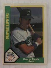 George Canale #17 Baseball Cards 1990 CMC Denver Zephyrs Prices