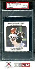 Ozzie Newsome Football Cards 1989 Franchise Game Prices