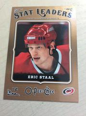Eric Staal [Stat Leaders] #611 Hockey Cards 2006 O Pee Chee Prices