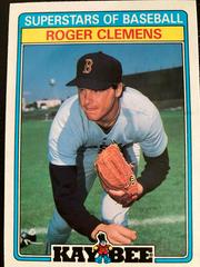 Roger Clemens Baseball Cards 1987 Topps KayBee Superstars Prices