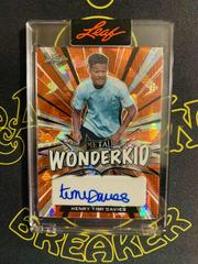 Henry Timi Davies [Orange Crystal] Soccer Cards 2022 Leaf Metal Wonderkid Autographs Prices
