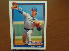 Bobby Witt Baseball Cards 1991 Topps Prices