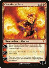 Chandra Ablaze Magic Zendikar Prices