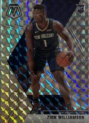 Zion Williamson [Mosaic] Basketball Cards 2019 Panini Mosaic Prices