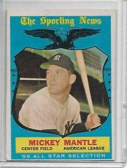 Mickey Mantle [All Star] #564 Baseball Cards 1959 Topps Prices