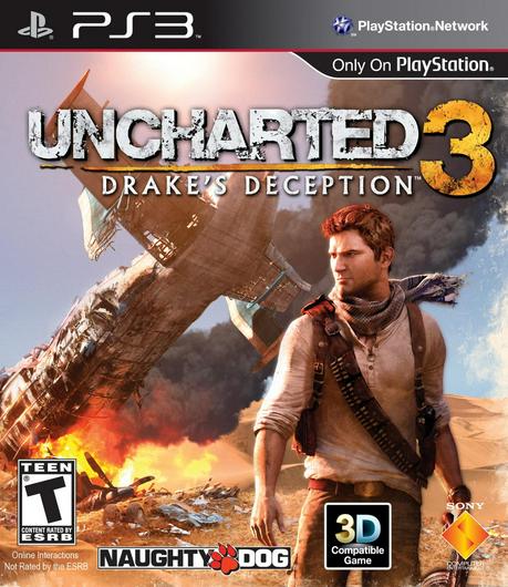 Uncharted 3: Drake's Deception Cover Art