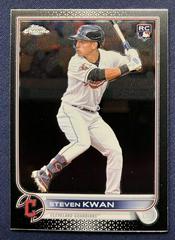 Steven Kwan Baseball Cards 2022 Topps Chrome Update Prices
