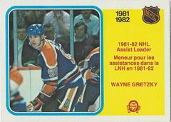 Wayne Gretzky [Assists Leaders] Hockey Cards 1982 O-Pee-Chee Prices