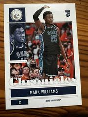 Mark Williams [Blue] #21 Basketball Cards 2022 Panini Chronicles Draft Picks Prices