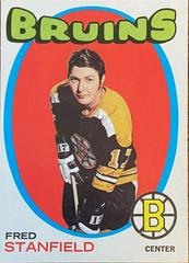 Fred Stanfield #7 Hockey Cards 1971 Topps Prices