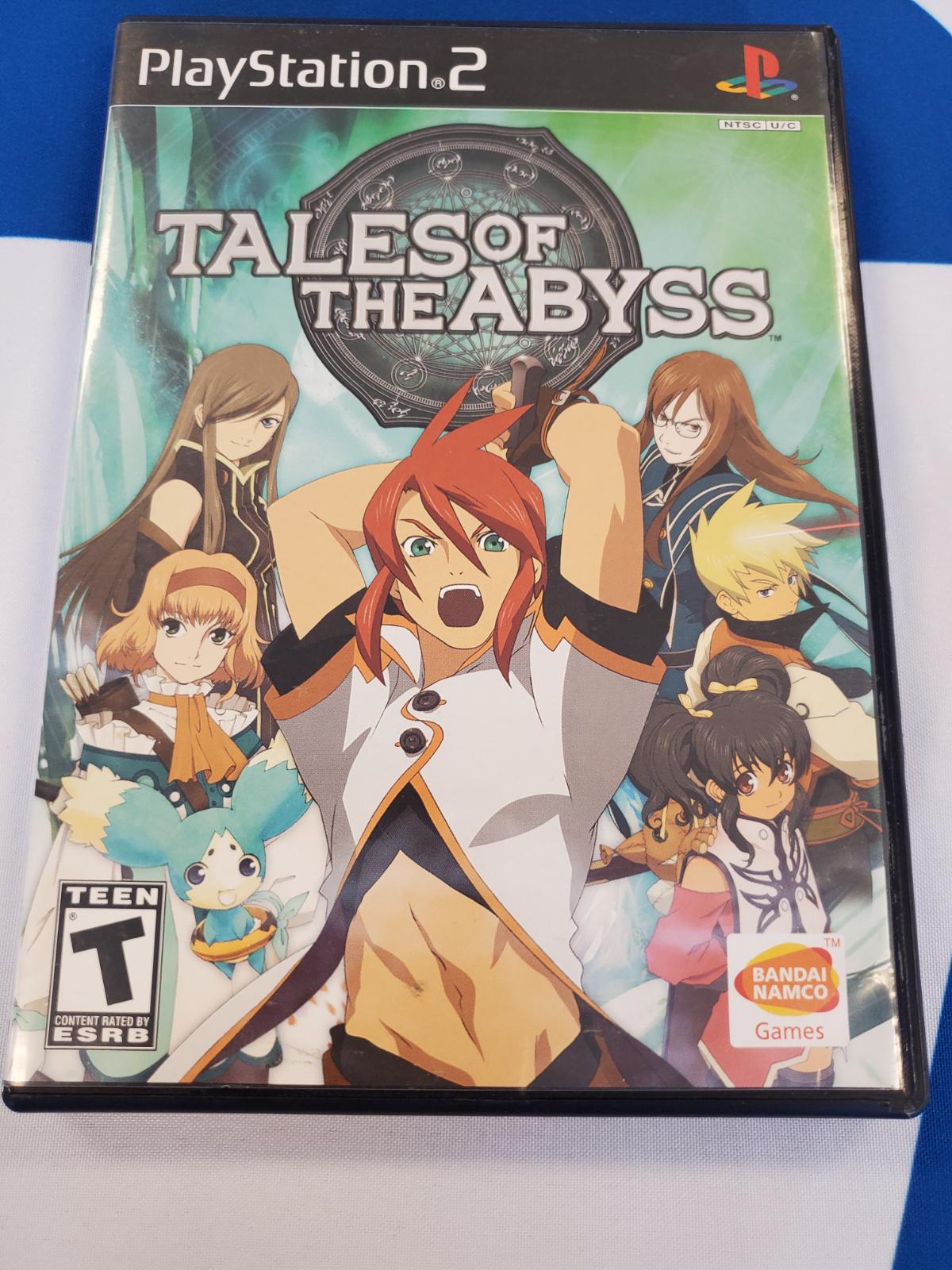 Tales of the Abyss Item, Box, and Manual Playstation 2