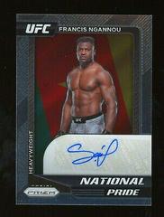 Francis Ngannou #NP-FNG Ufc Cards 2021 Panini Chronicles UFC National Pride Signatures Prices