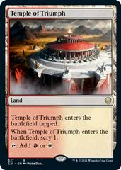 Temple of Triumph Magic Commander 2021 Prices