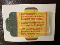 Carl Yastzemski Puzzle Pieces #16, 17, 18 Baseball Cards 1990 Donruss Prices